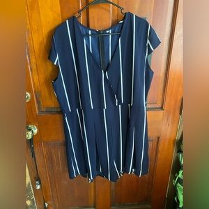 shein striped romper